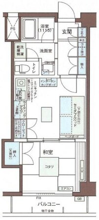 コンフォート文京小石川の物件間取画像